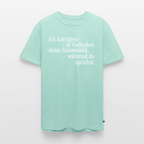 Grammatik - Männer Premium T-Shirt - Mint 