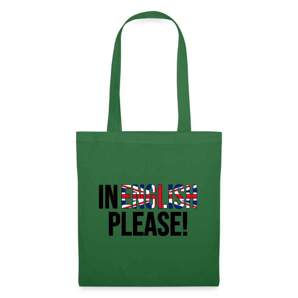 In english please! - Stoffbeutel - Fichte