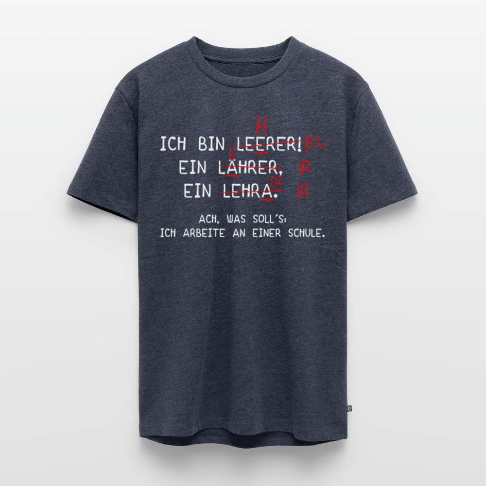 Ich bin Leerer - Männer Premium T-Shirt - Jeansblau 
