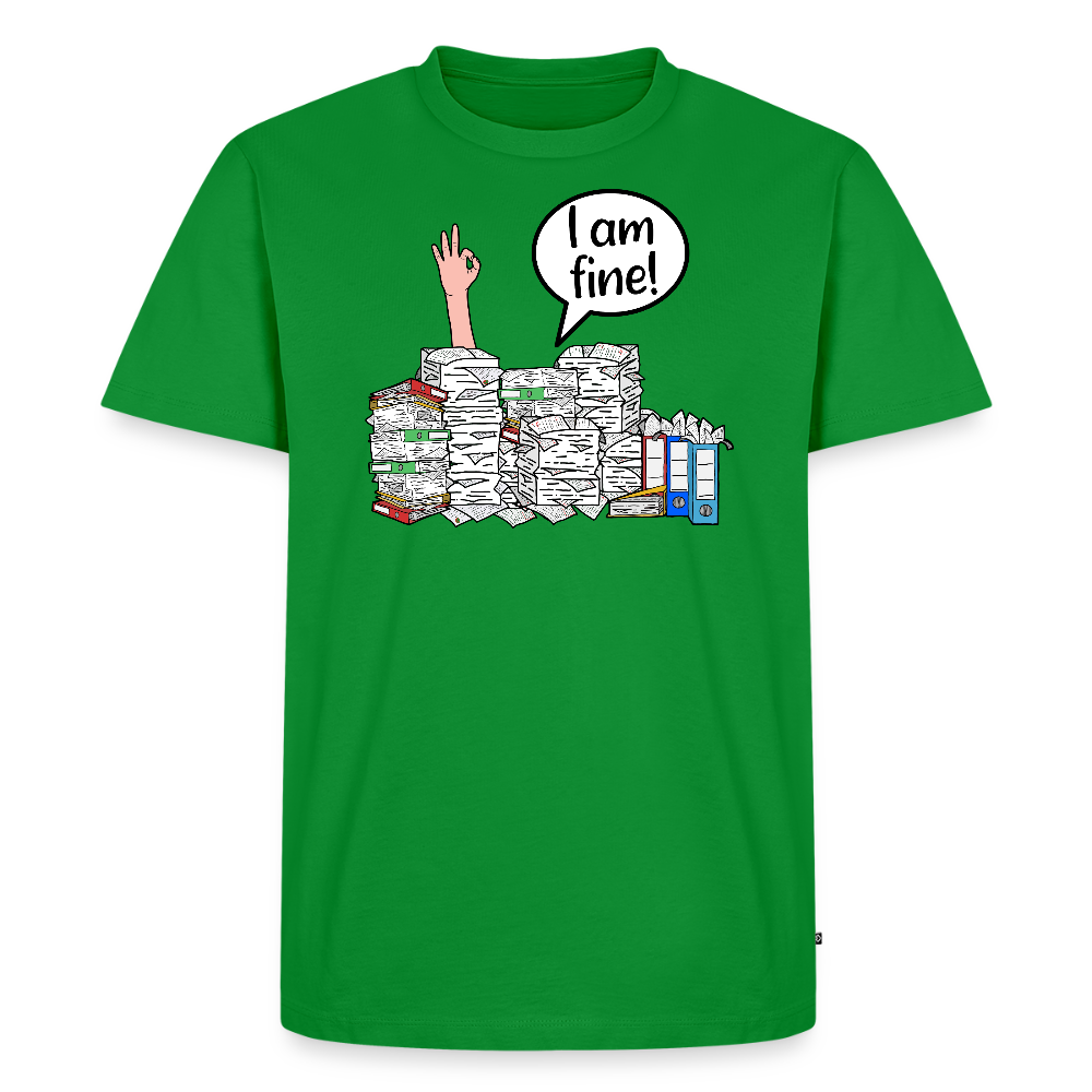 I am fine! - Männer Premium T-Shirt - Grün