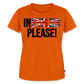 In english please - Frauen Premium T-Shirt - Orange 