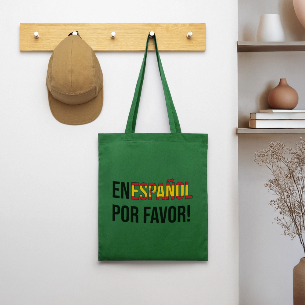 En Español por vavor - Stoffbeutel - Fichte
