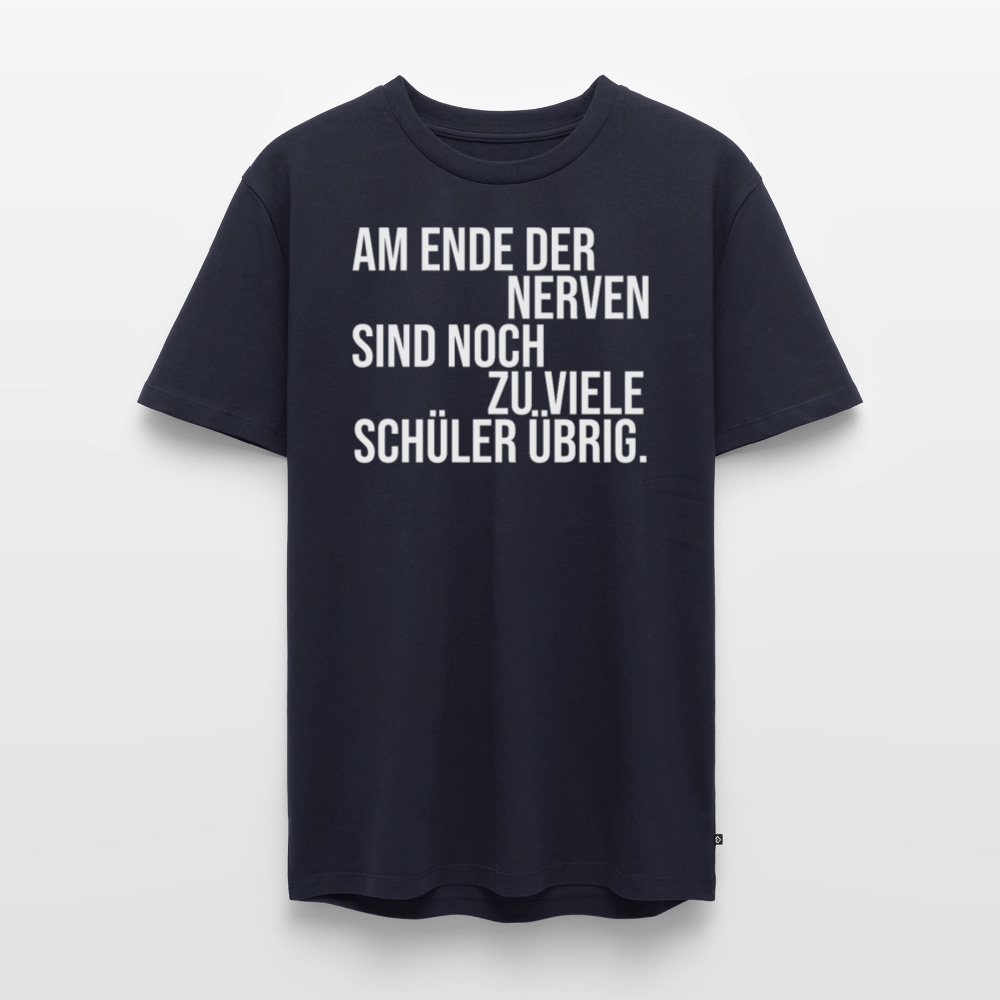 Zu viele Schüler - Männer Premium T-Shirt - Navy