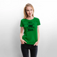 Teacher voice - Frauen Premium T-Shirt - Grün