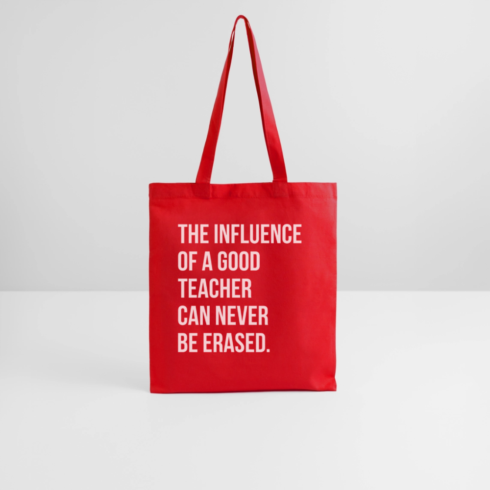 Teacher influence - Stoffbeutel - Rot