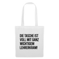 Lehrerkram - Stoffbeutel - Weiß