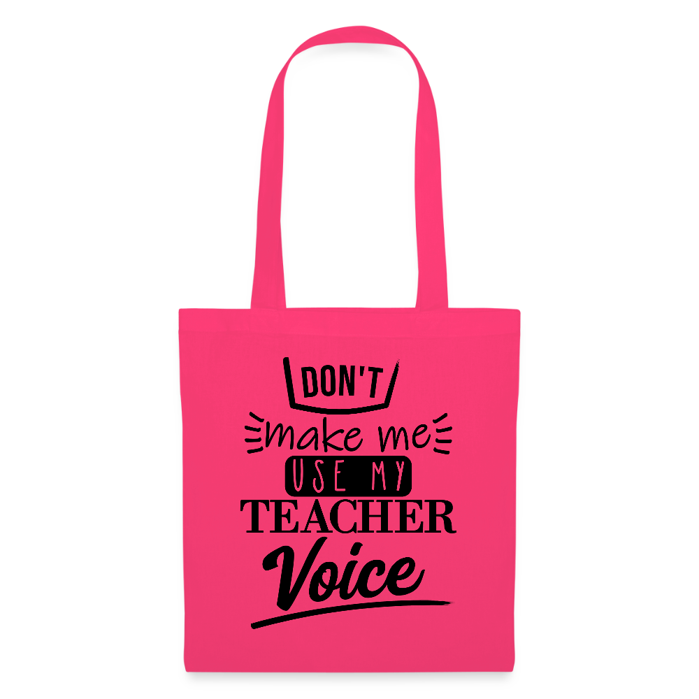 Teacher Voice - Stoffbeutel - Azalea