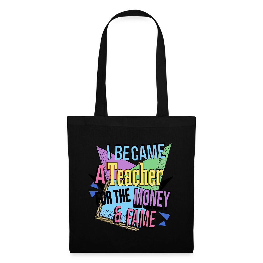 90´s Money & Fame - Stoffbeutel - Schwarz