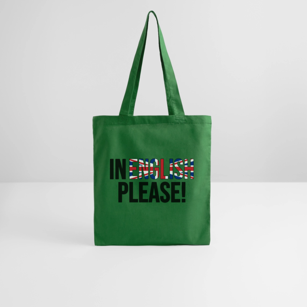 In english please! - Stoffbeutel - Fichte