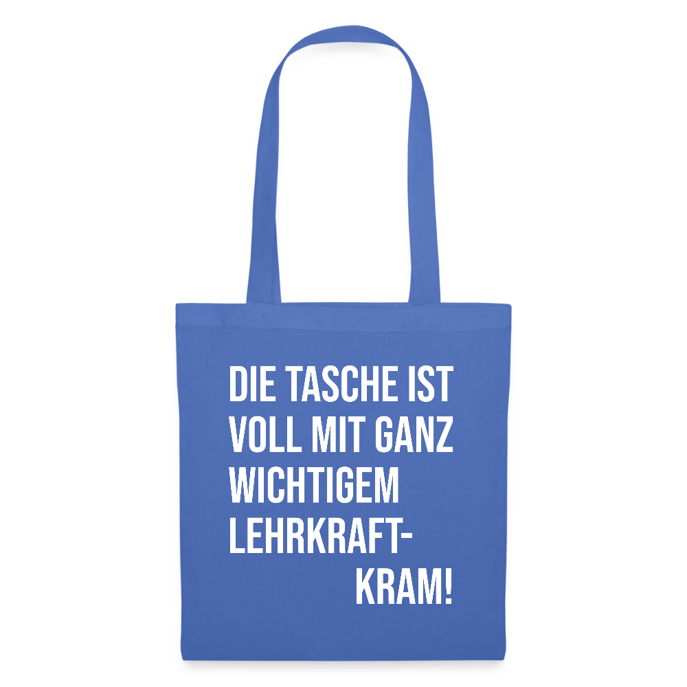 Lehrkraftkram - Stoffbeutel - Hellblau