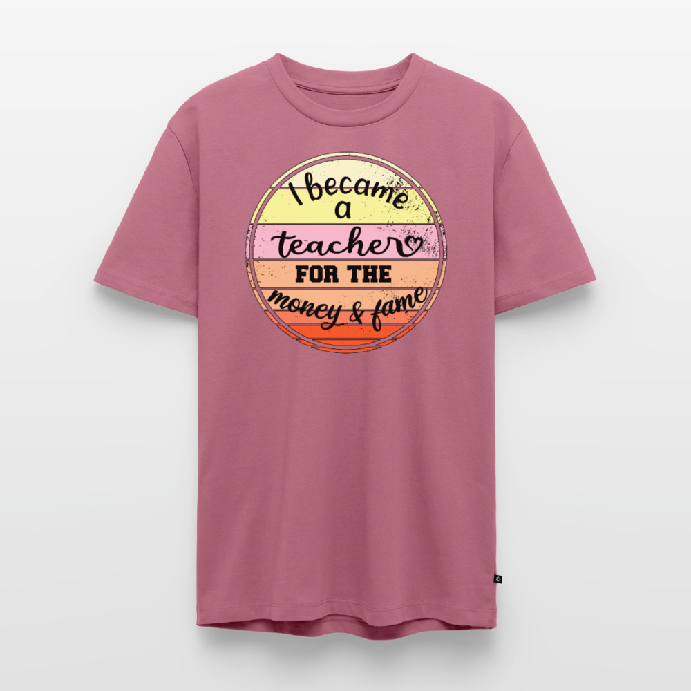 Money & Fame - Männer Premium T-Shirt - Mauve