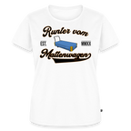 Mattenwagen - Frauen Premium T-Shirt - Weiß