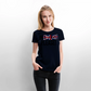 In english please - Frauen Premium T-Shirt - Navy