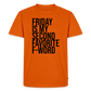 F-Word - Männer Premium T-Shirt - Orange 