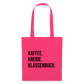 Kaffee. Kreide. Klassenbuch - Stoffbeutel - Azalea