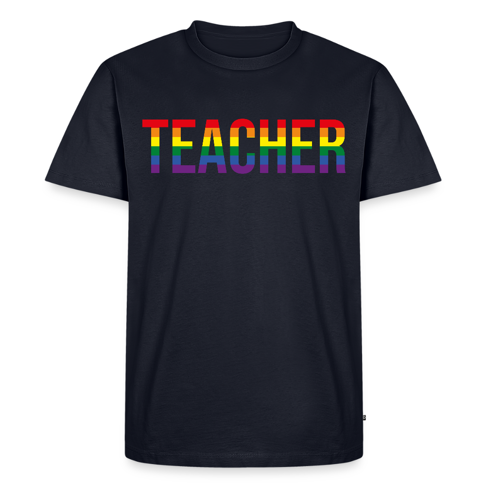 Teacher - Männer Premium T-Shirt - Navy
