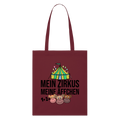 Mein Zirkus - Bio-Stoffbeutel - Burgunderrot