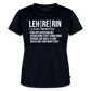 Leh-re-rin - Frauen Premium T-Shirt - Navy