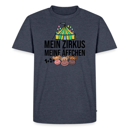 Mein Zirkus - Männer Premium T-Shirt - Jeansblau 