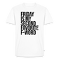 F-Word - Männer Premium T-Shirt - Weiß