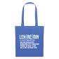Leh-re-rin - Stoffbeutel - Hellblau