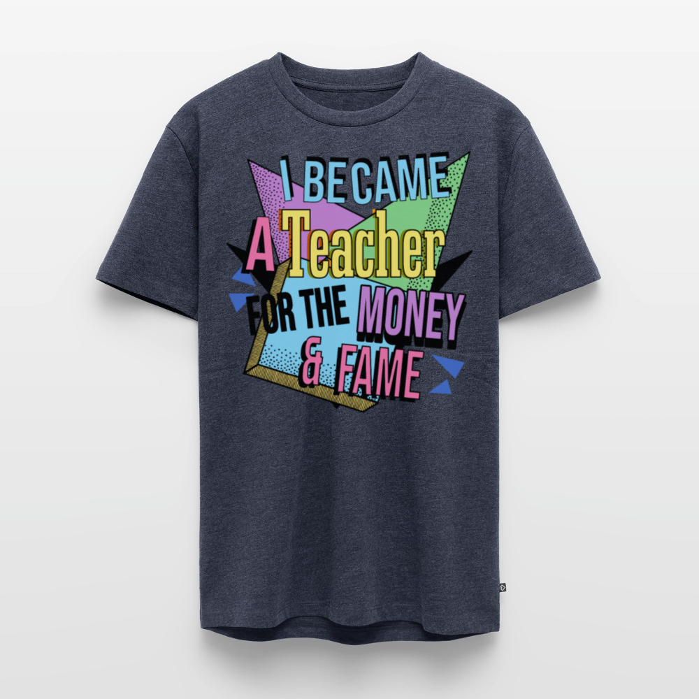 Money & Fame 90´s - Männer Premium T-Shirt - Jeansblau 