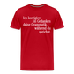 Grammatik - Männer Premium T-Shirt - Rot