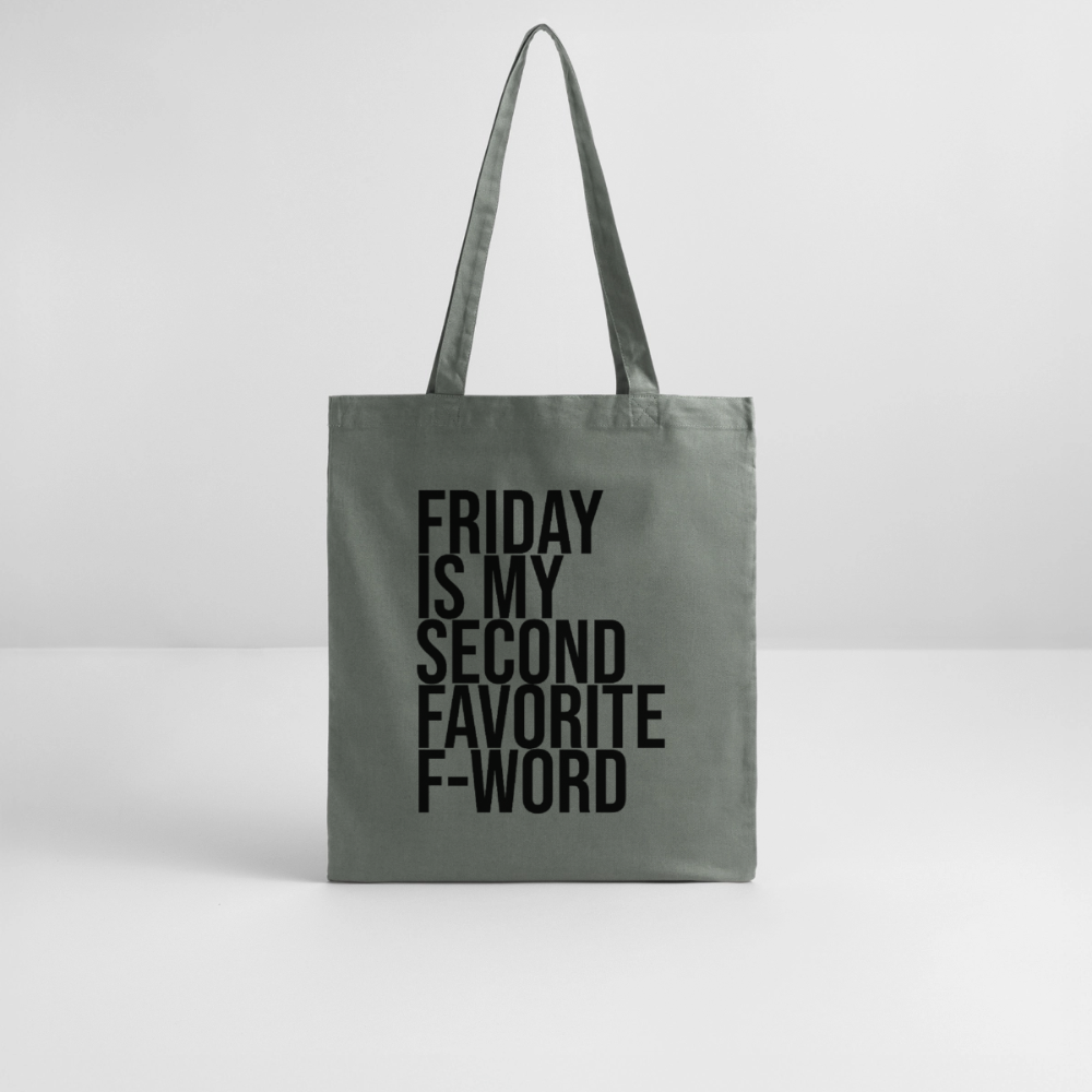 Friday - Bio-Stoffbeutel - Anthrazit