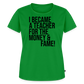 Money & Fame - Frauen Premium T-Shirt - Grün