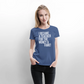 Money & Fame - Frauen Premium T-Shirt - Taubenblau
