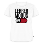 Lehrer Modus off - Frauen Premium T-Shirt - Weiß