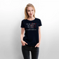Ich bin Leerer - Frauen Premium T-Shirt - Navy