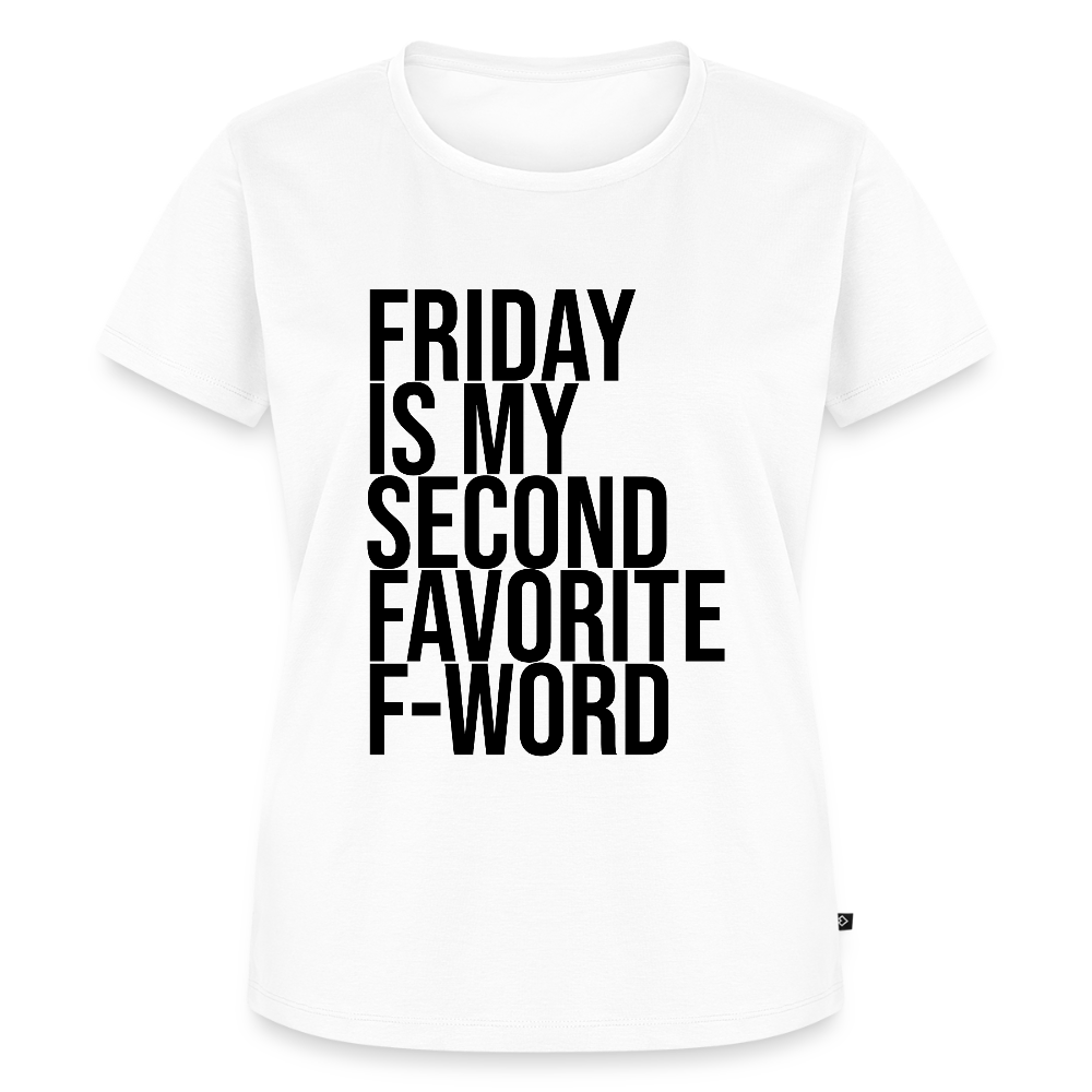 F-Word - Frauen Premium T-Shirt - Weiß