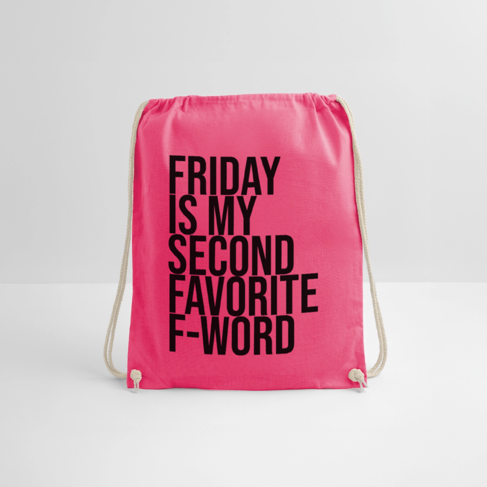 F-Word - Turnbeutel - Fuchsia