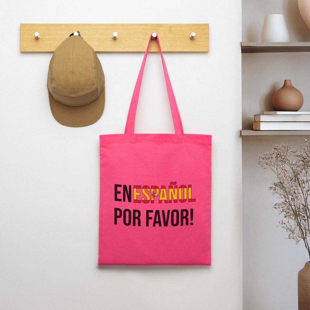 En Español por vavor - Stoffbeutel - Azalea