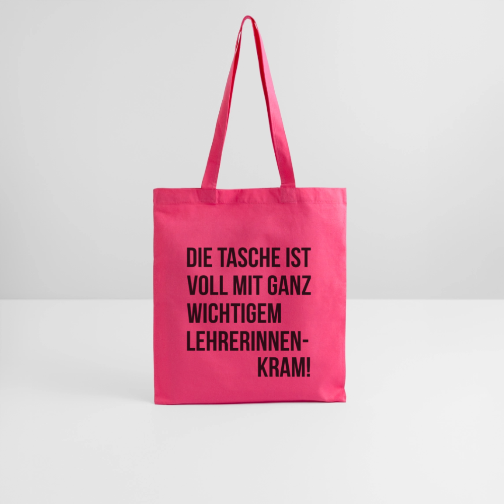 Lehrerinnenkram - Stoffbeutel - Azalea