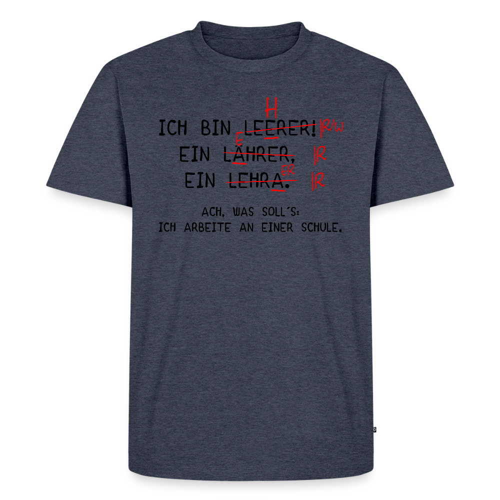 Ich bin Leerer. - Männer Premium T-Shirt - Jeansblau 