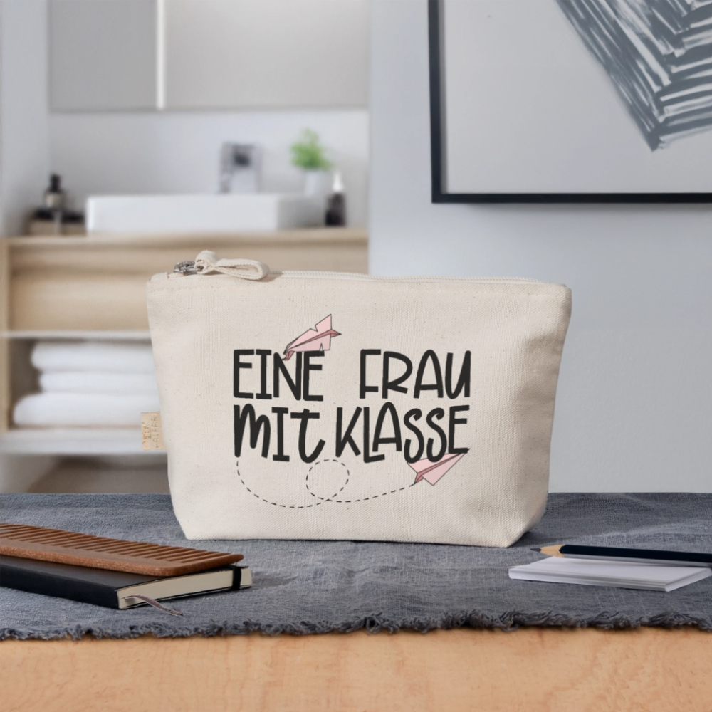 Eine Frau mit Klasse -  Mäppchen - Natur