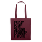 F-Word - Stoffbeutel - Burgunderrot