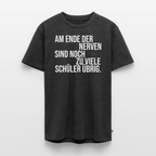 Zu viele Schüler - Männer Premium T-Shirt - Anthrazit meliert