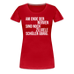 zu viele Schüler - Frauen Premium T-Shirt - Rot