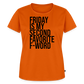 F-Word - Frauen Premium T-Shirt - Orange 