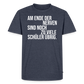 Zu viele Schüler - Männer Premium T-Shirt - Jeansblau 