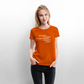 Grammatik - Frauen Premium T-Shirt - Orange 