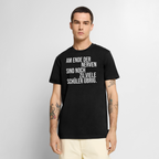 Zu viele Schüler - Männer Premium T-Shirt - Schwarz