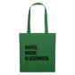 Kaffee. Kreide. Klassenbuch - Stoffbeutel - Fichte