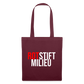 Rotstiftmilieu - Stoffbeutel - Burgunderrot
