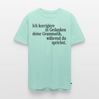 Grammatik - Männer Premium T-Shirt - Mint 