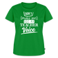 Teacher Voice - Frauen Premium T-Shirt - Grün