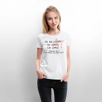 Ich bin Leerer - Frauen Premium T-Shirt - Weiß